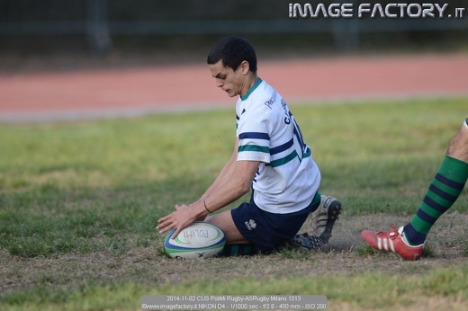 2014-11-02 CUS PoliMi Rugby-ASRugby Milano 1013
